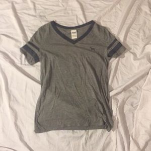 Grey V Neck